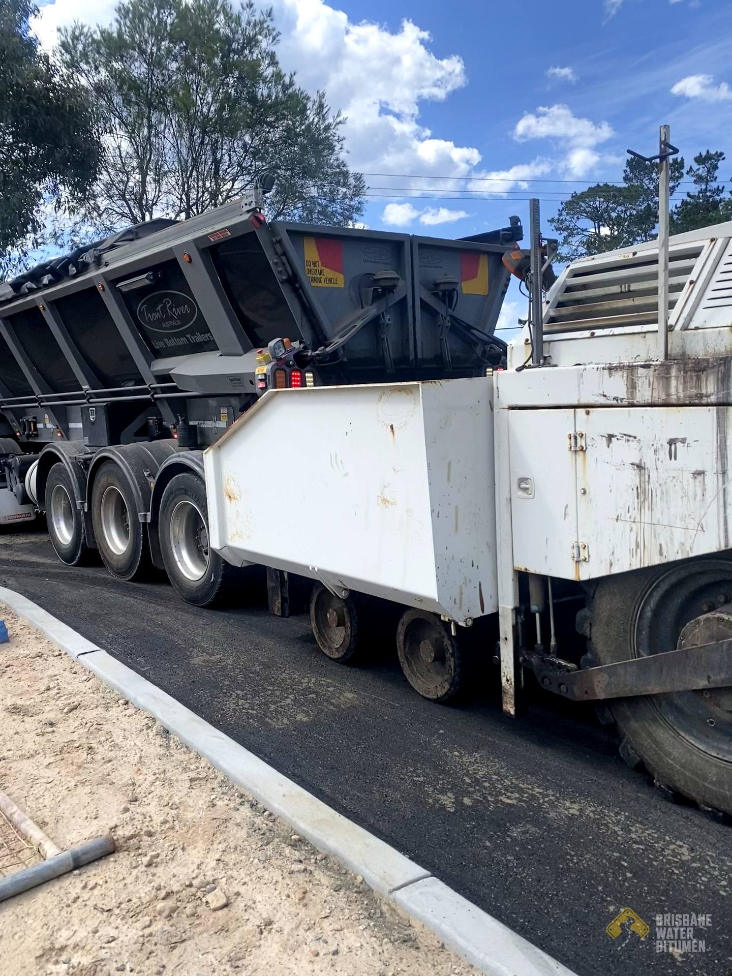 Asphalt Delivery & Placement project photo 1