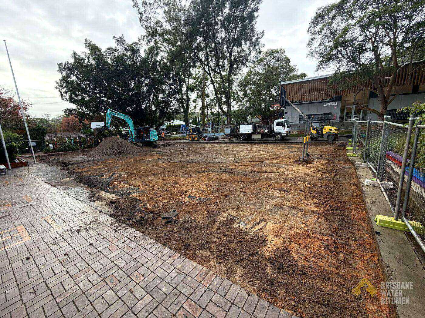 School Basketball Court Reconstruction, Warners Bay project photo 4
