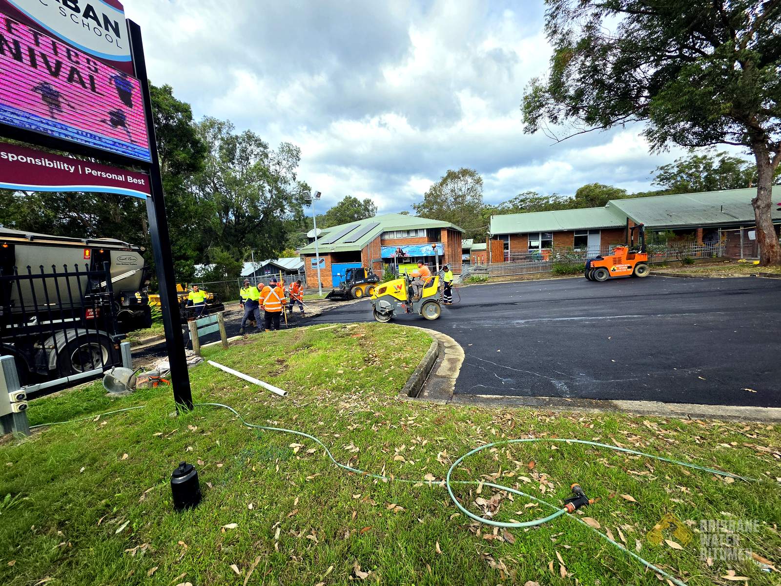 School Car Park Construction, Biraban project photo 1