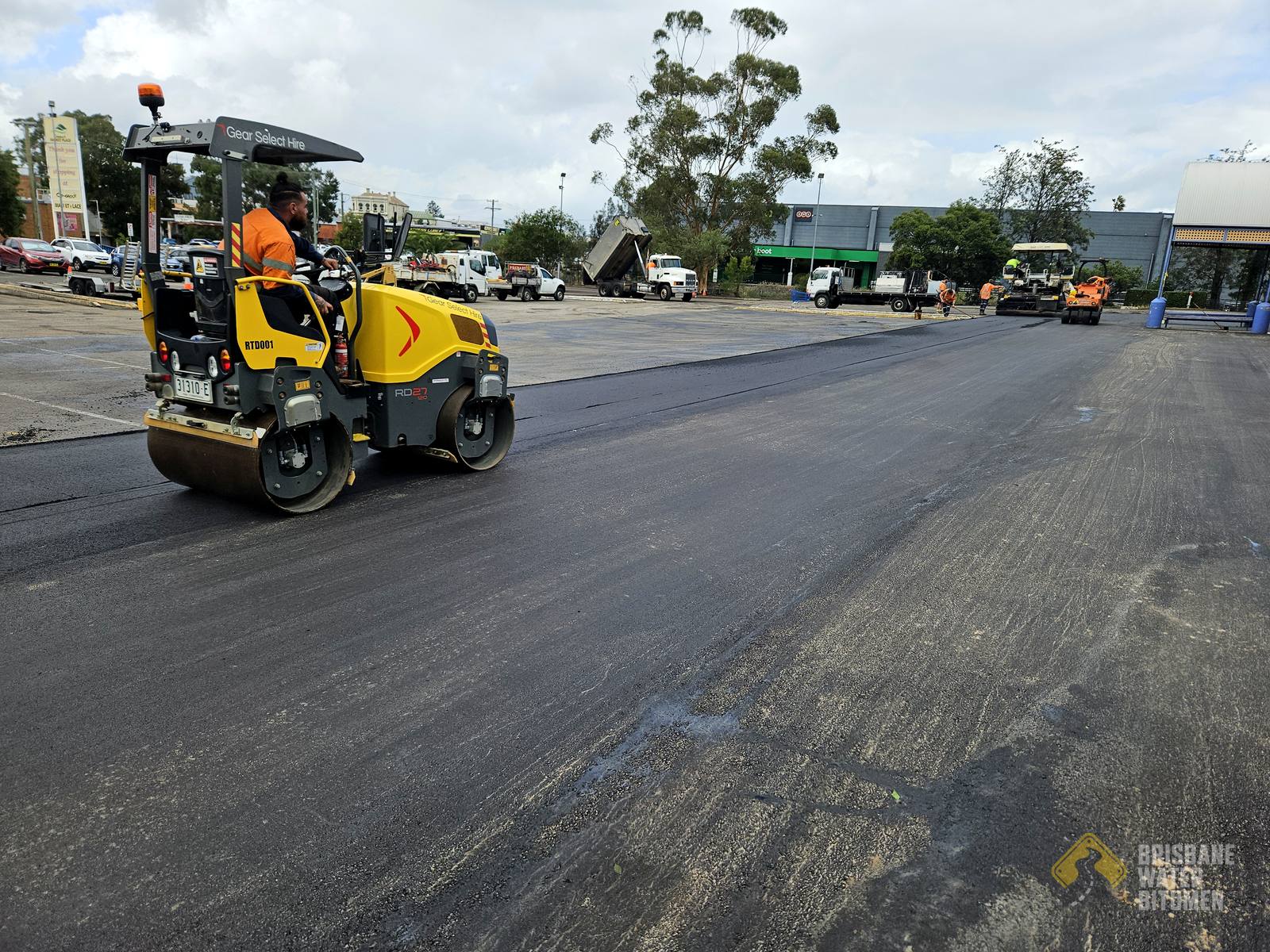 Commercial Car Park Resurfacing — Brisbane Water Bitumen project photo