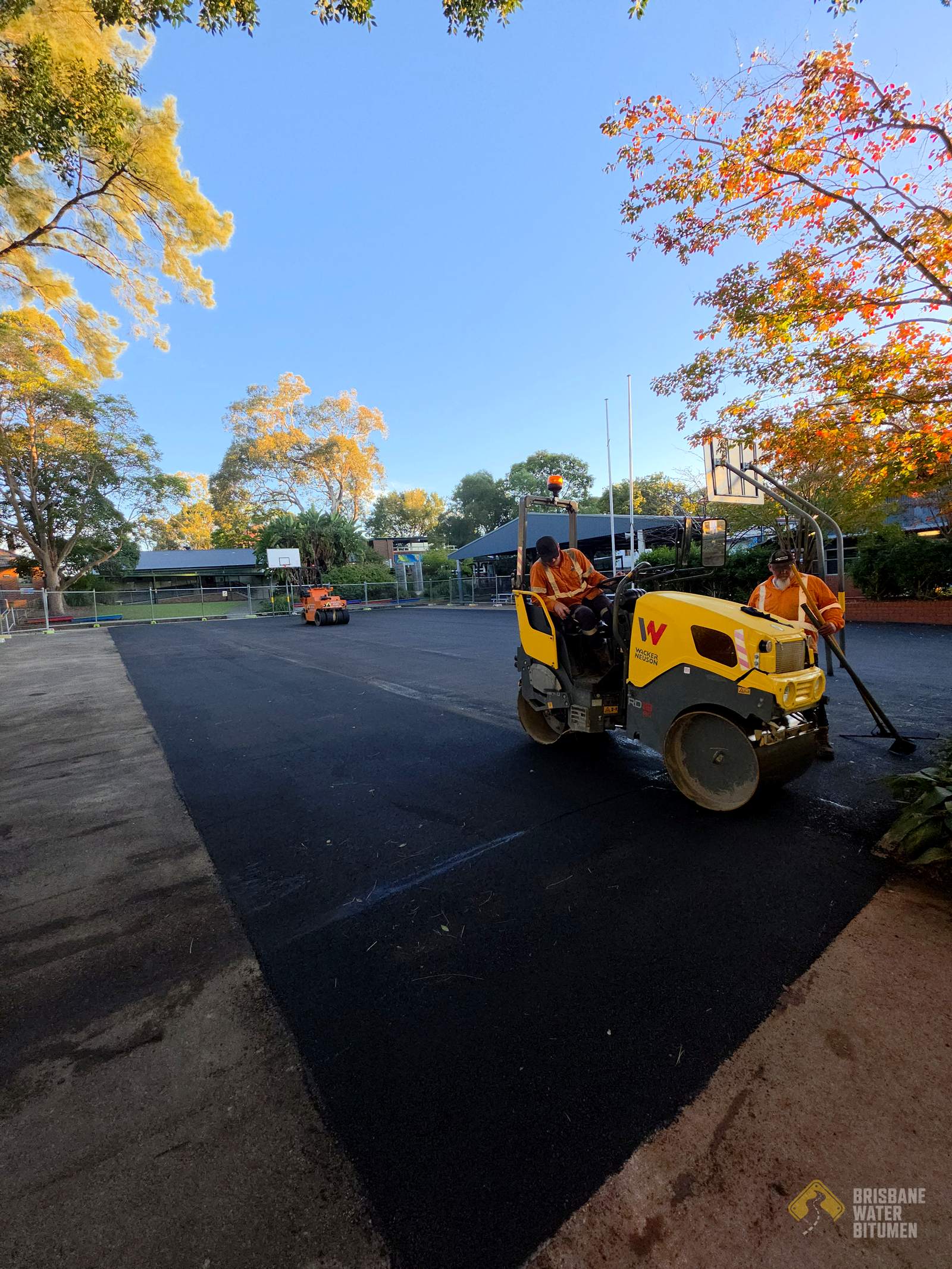 School Basketball Court Reconstruction, Warners Bay project photo 1