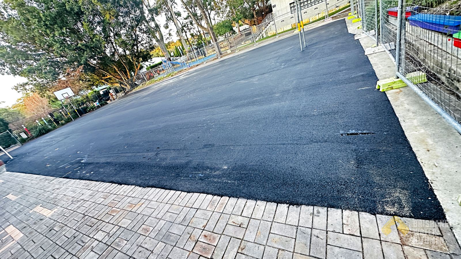 School Basketball Court Reconstruction, Warners Bay project photo 6, finished