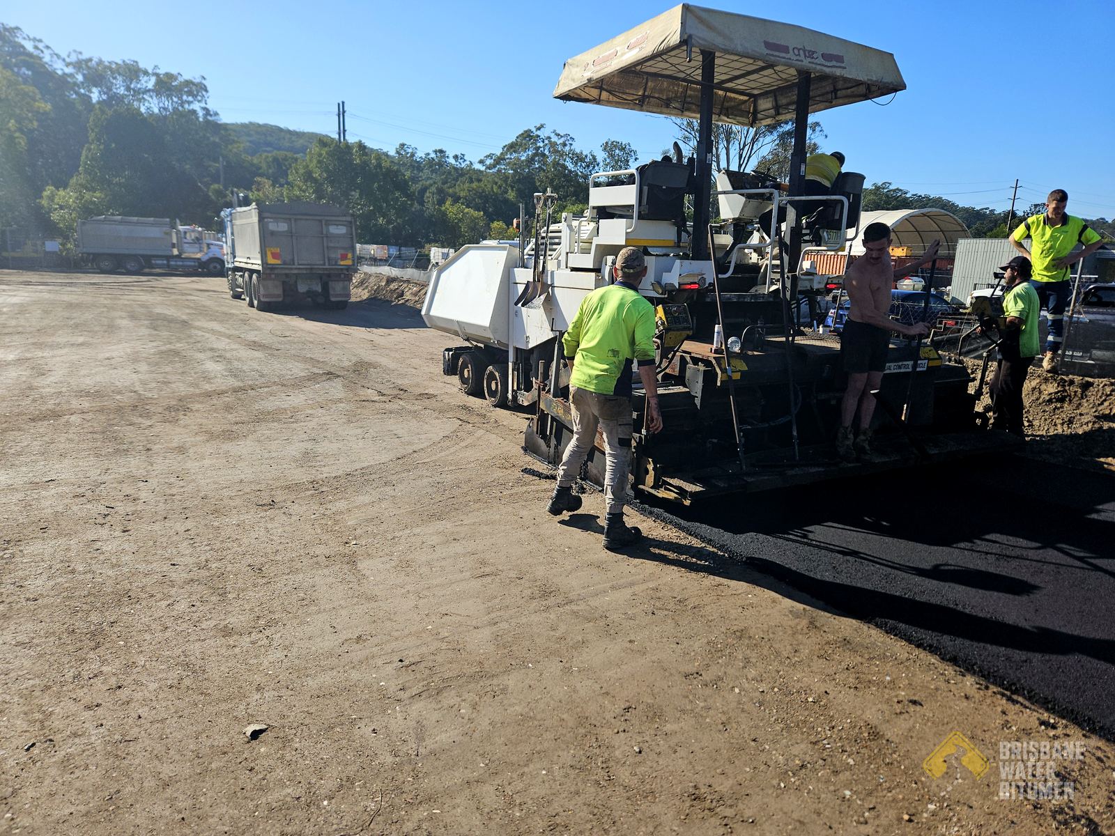 Driving Test Track Construction — Brisbane Water Bitumen project photo