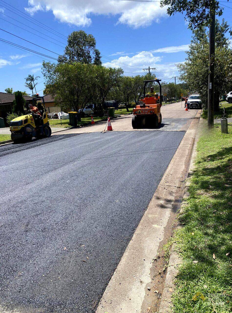 Council Heavy Patch, Dual Rollers project photo