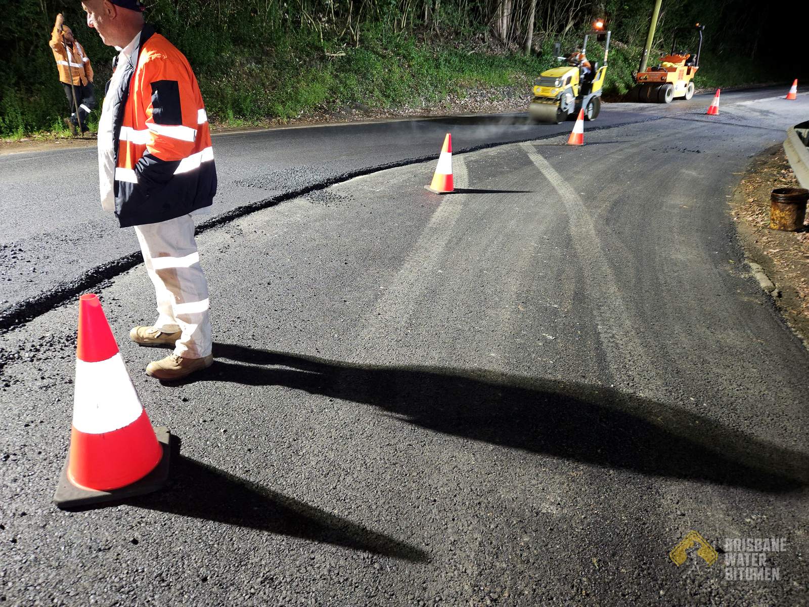 Night Road Resurfacing project photo 4