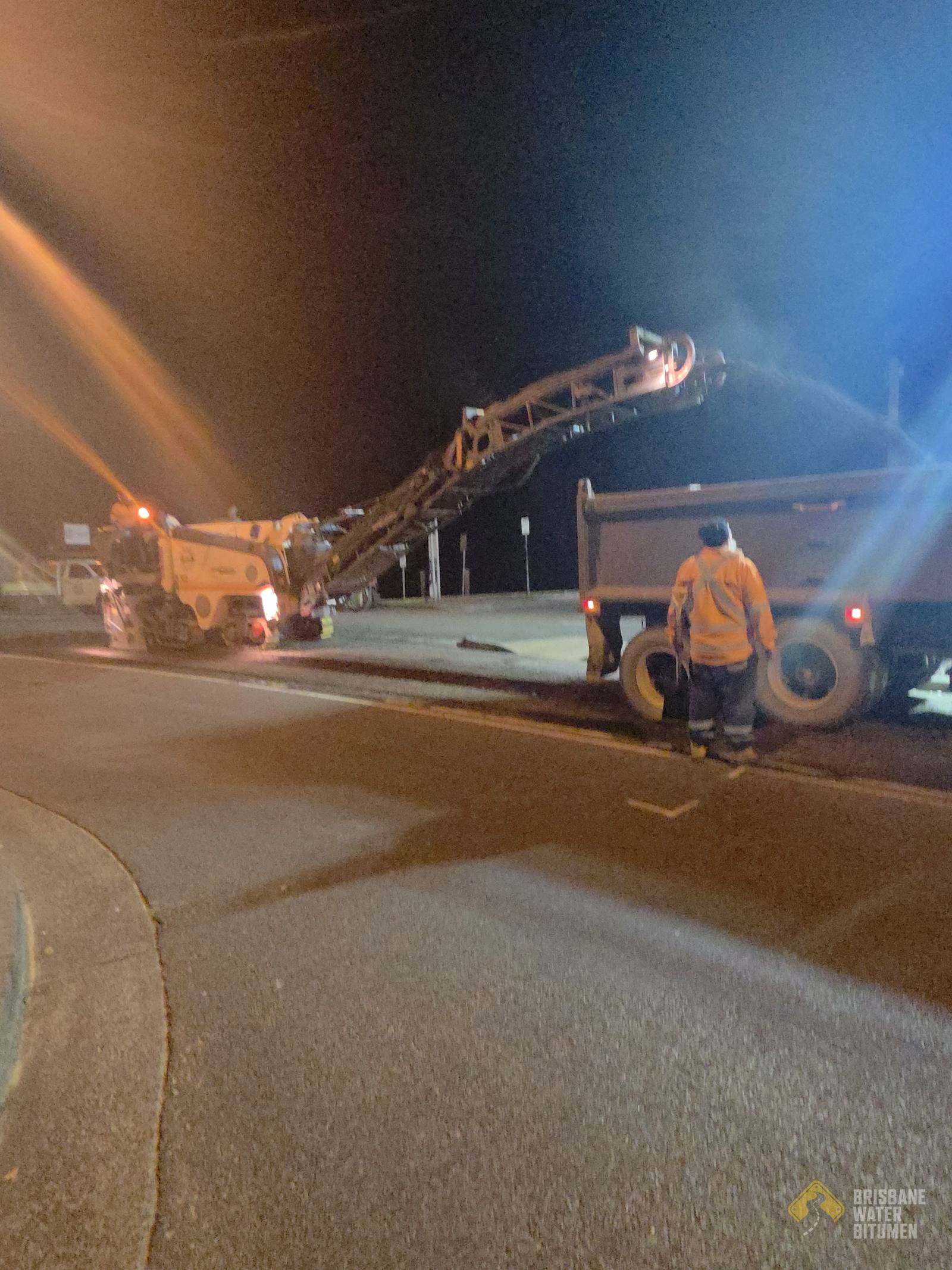Night Road Patching, Terrigal project photo